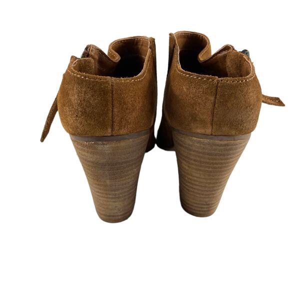 Dolce Vita Slip on Brown Suede Booties/Mule Size 8.5 - Picture 4 of 8